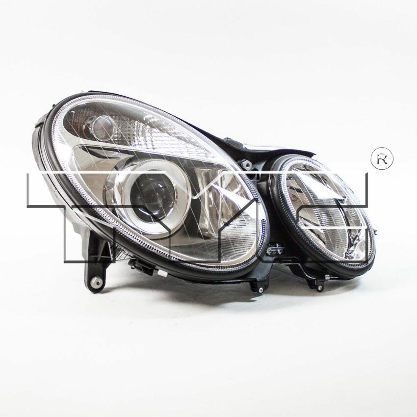 Mercedes Headlight Assembly - Passenger Side (Halogen) (NSF) 2118200461 - TYC 206485001